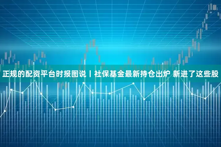 正规的配资平台时报图说丨社保基金最新持仓出炉 新进了这些股